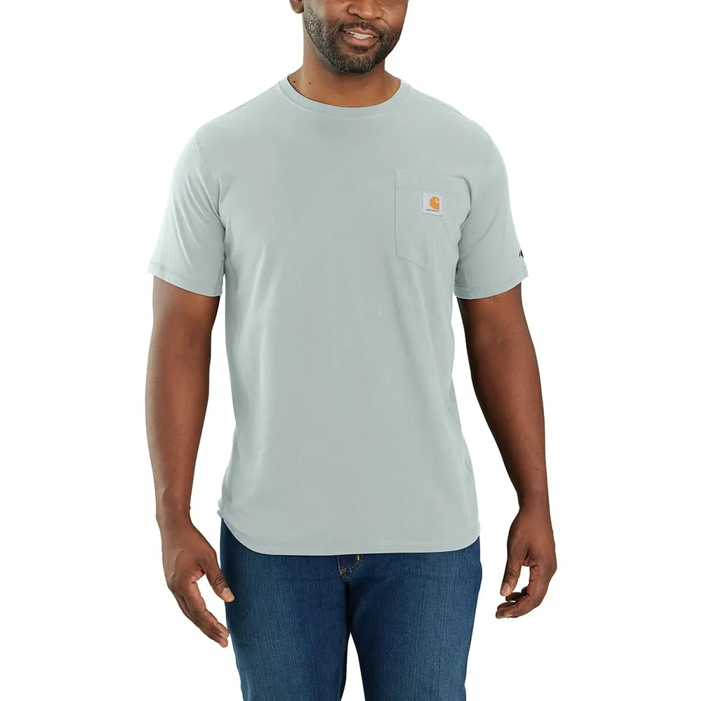Carhartt 106652 Men's Force Relaxed Fit Midweight Short-Sleeve Pocket T-Shirt