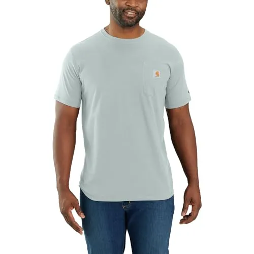 Carhartt 106652 Men's Force Relaxed Fit Midweight Short-Sleeve Pocket T-Shirt