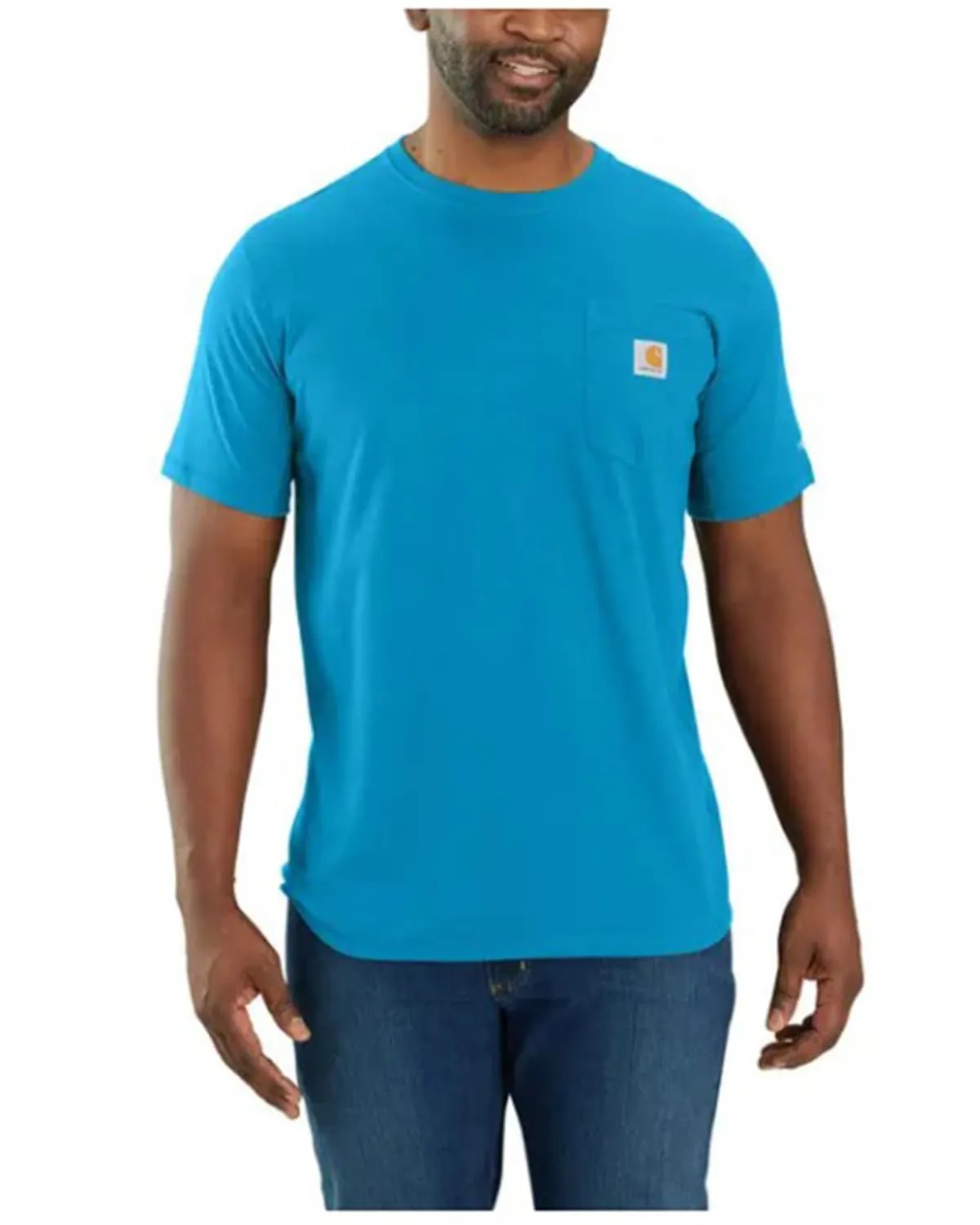 Carhartt 106652 Men's Force Relaxed Fit Midweight Short-Sleeve Pocket T-Shirt
