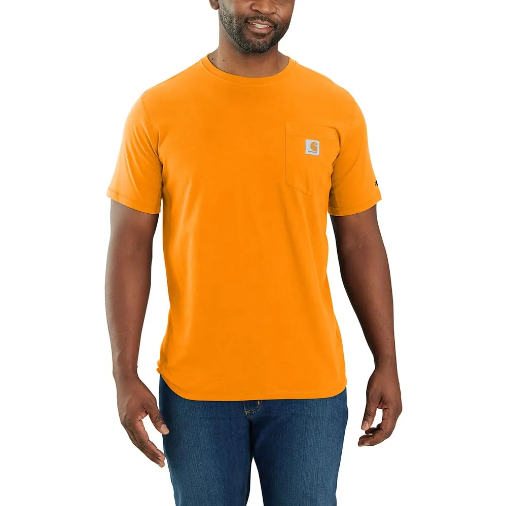 Carhartt 106652 Men's Force Relaxed Fit Midweight Short-Sleeve Pocket T-Shirt