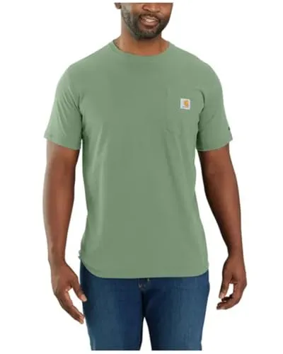Carhartt 106652 Men's Force Relaxed Fit Midweight Short-Sleeve Pocket T-Shirt