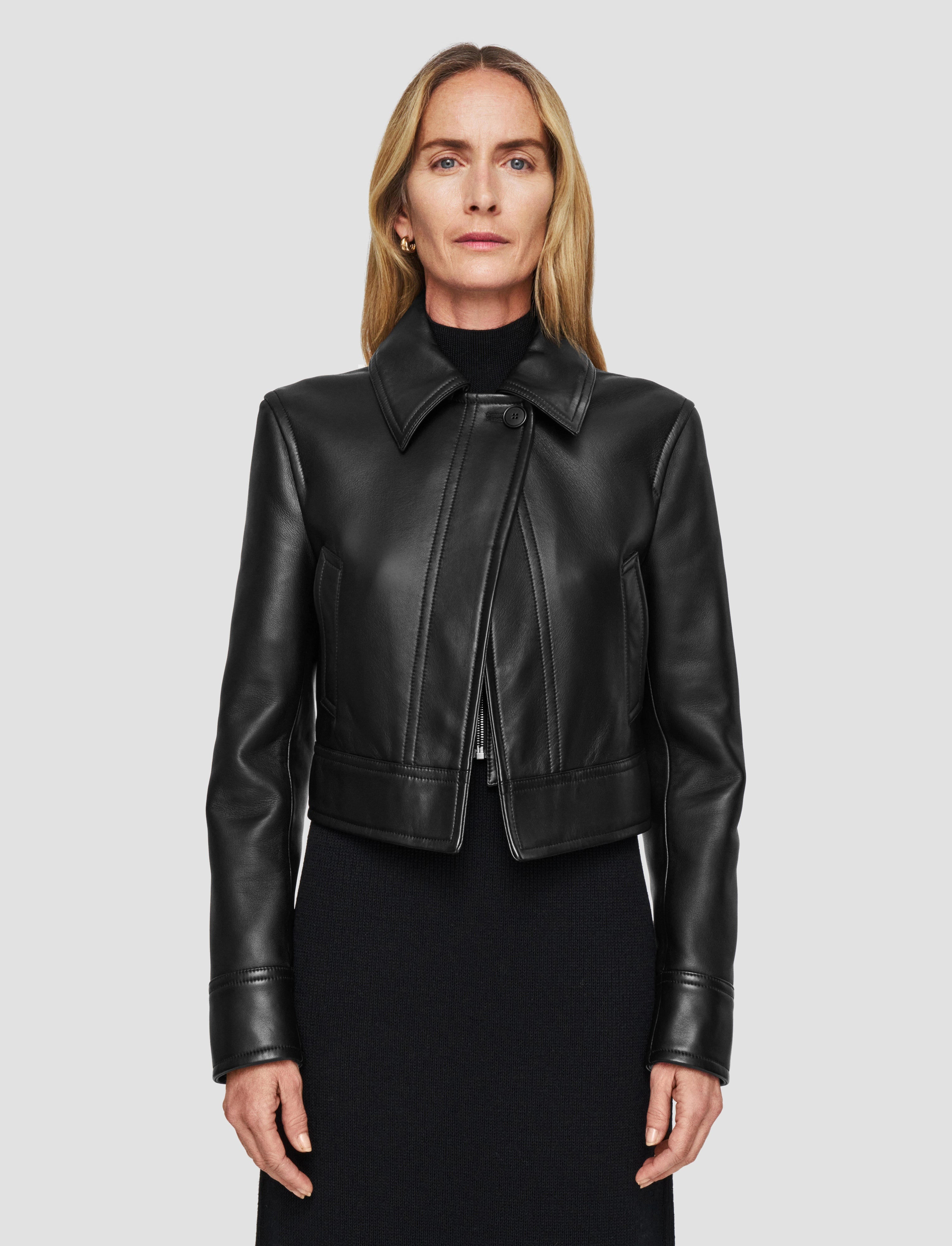 Easter wear Caron Nappa Leather Jacket