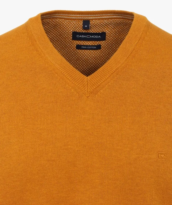 Casa Moda V-Neck Sweater 541 - Orange