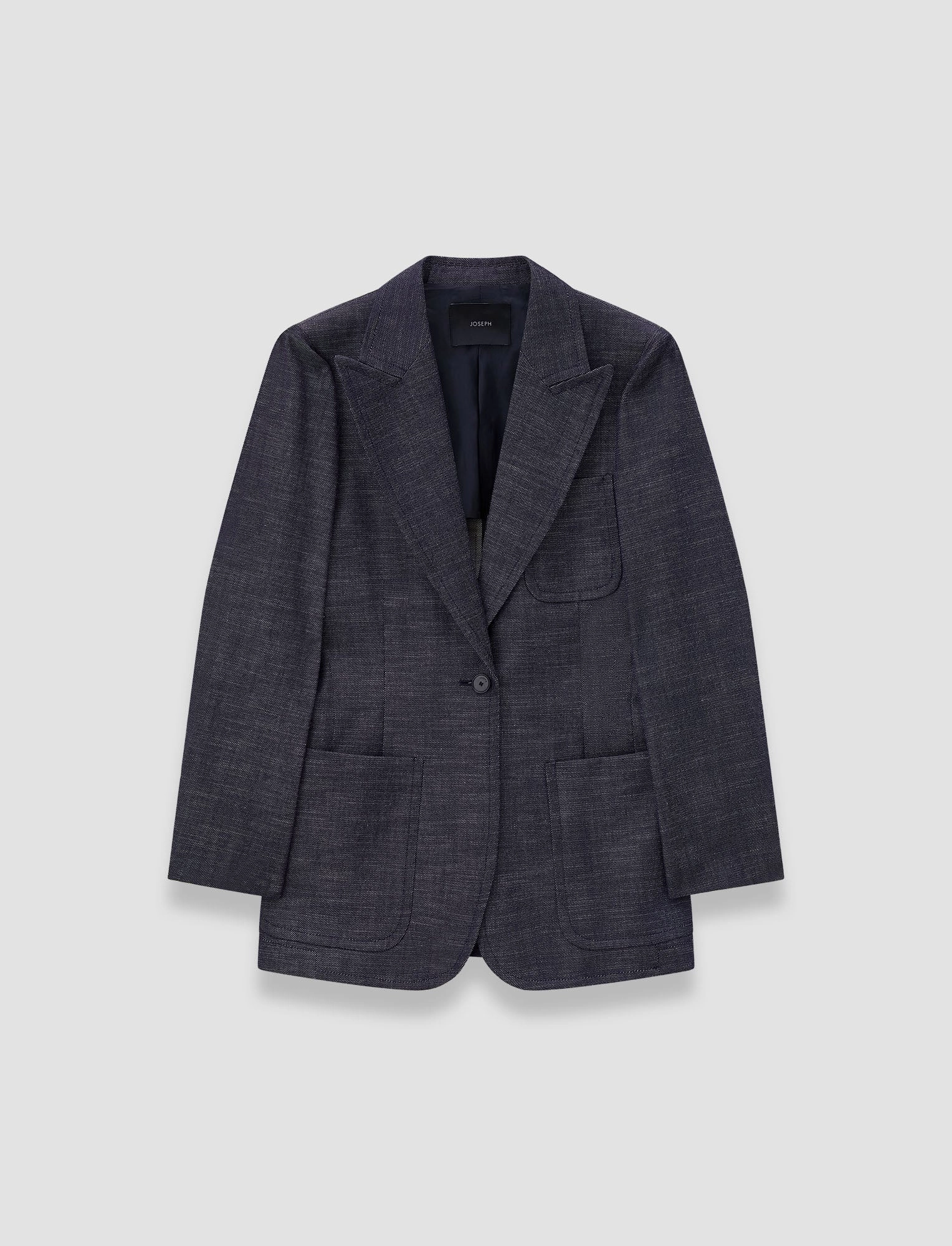 Cassini Sartorial Denim Jacket Light Reflective Trims