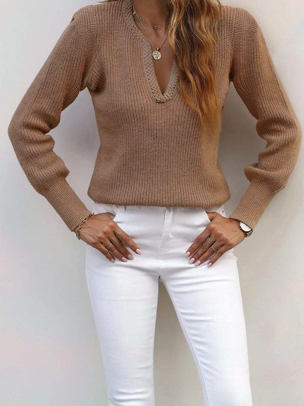 Casual Knit Sweater for Women