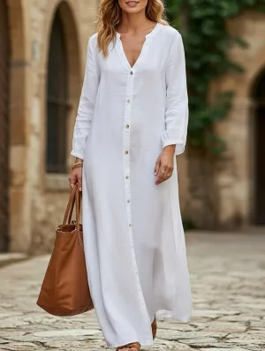Premium Quality Smart and Elegant Casual long-sleeved cardigan dress