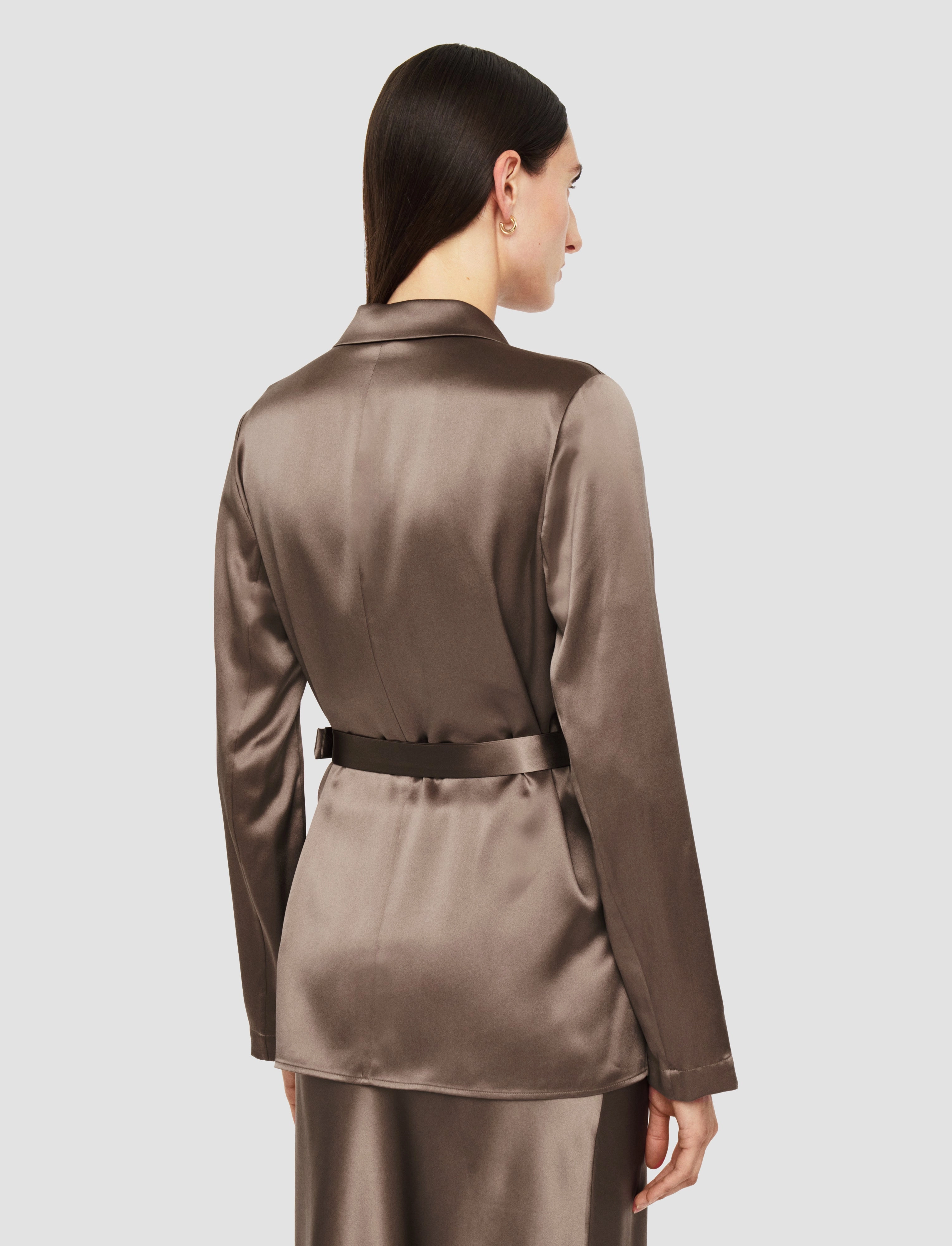 Joubert Silk Satin Jacket Outdoor Core