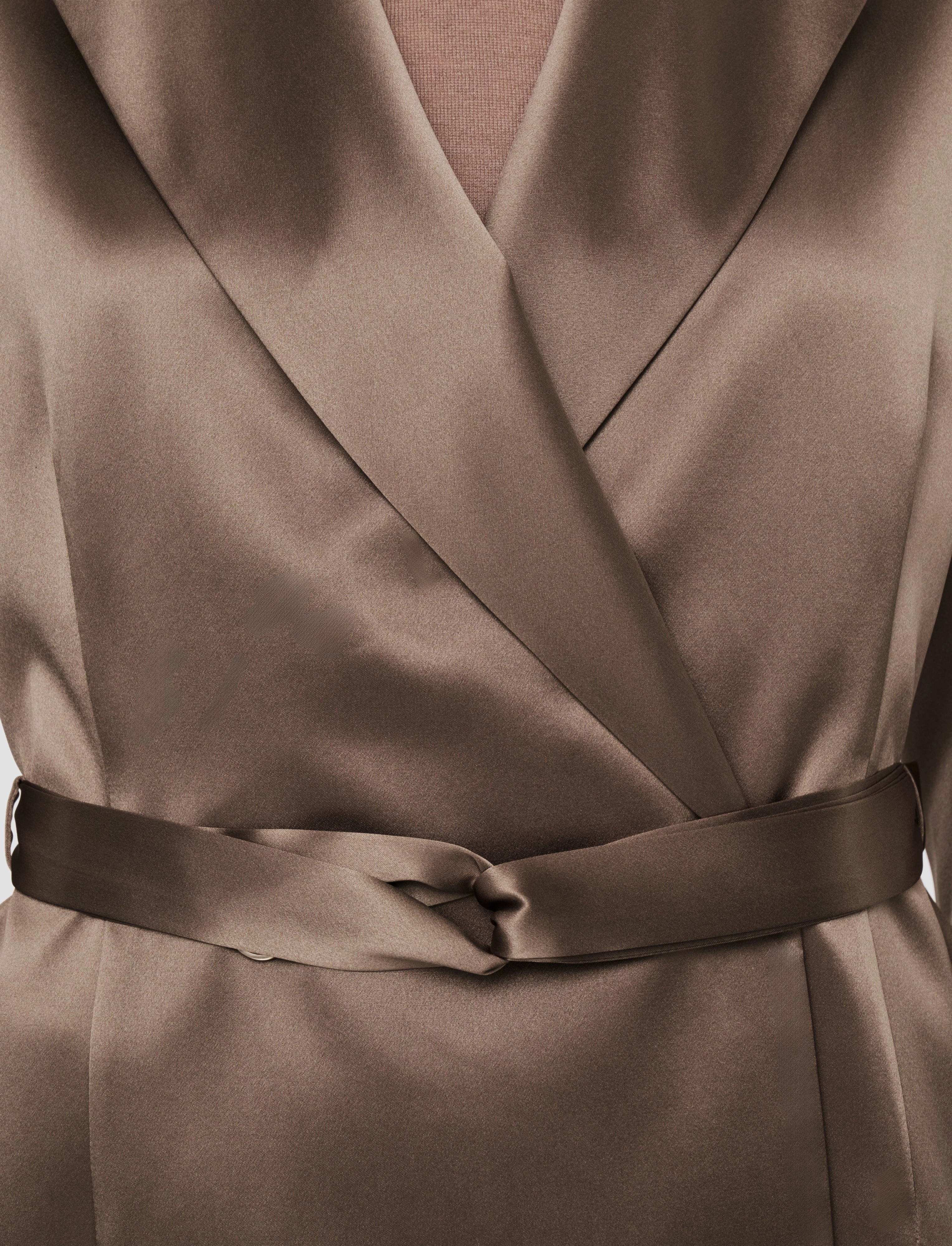 Joubert Silk Satin Jacket Travel Light