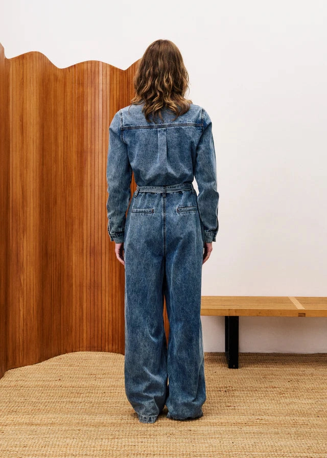 VERBANA BLUE DENIM JUMPSUIT Classic Work