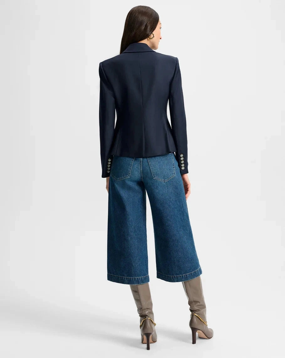 Swim Cropped Rickie Dickey Jacket Navy