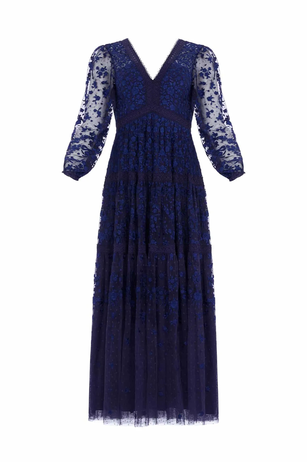 Travel-friendly Go To Wear Celestia Ribbon Ankle Gown