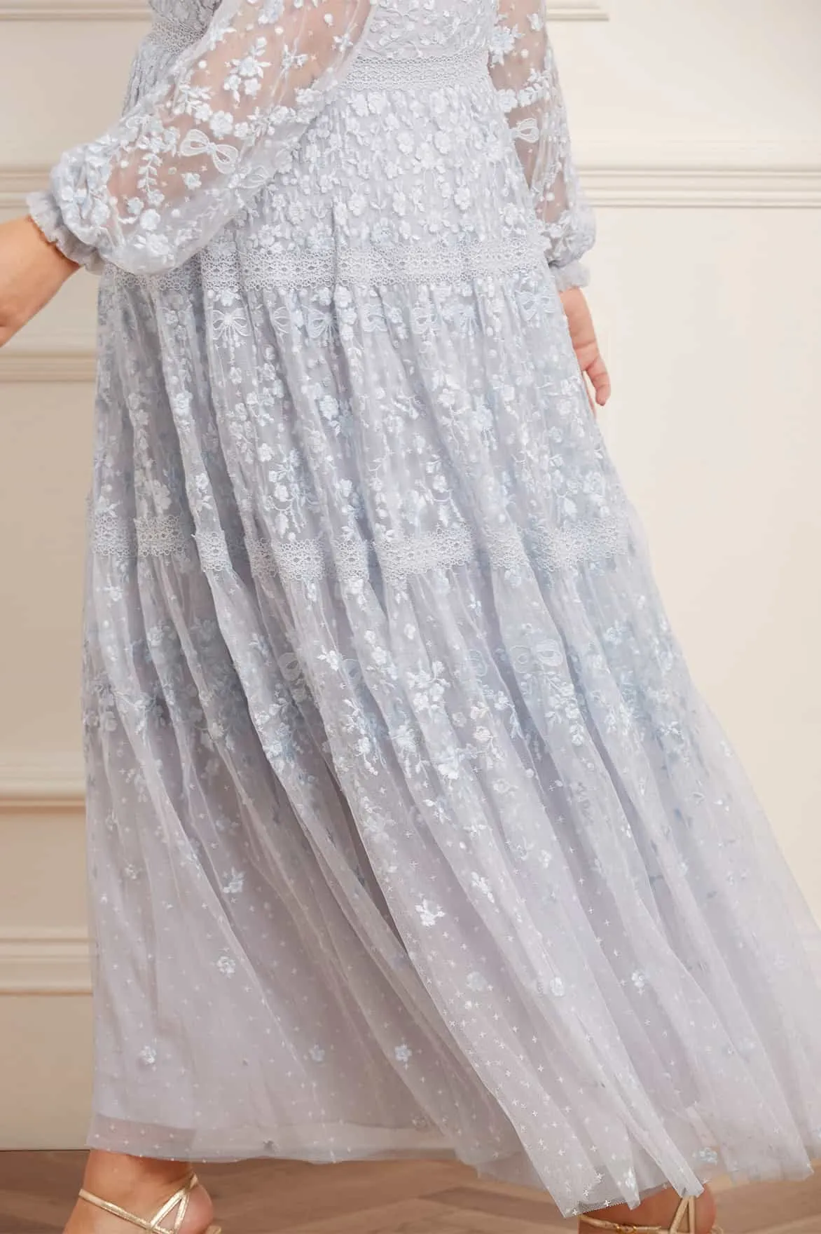 Street Ready Sharp Motion Celestia Ribbon Ankle Gown