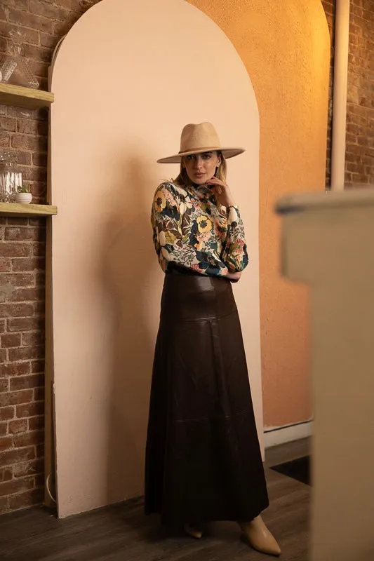 Weighted Hem Rachel Skirt
