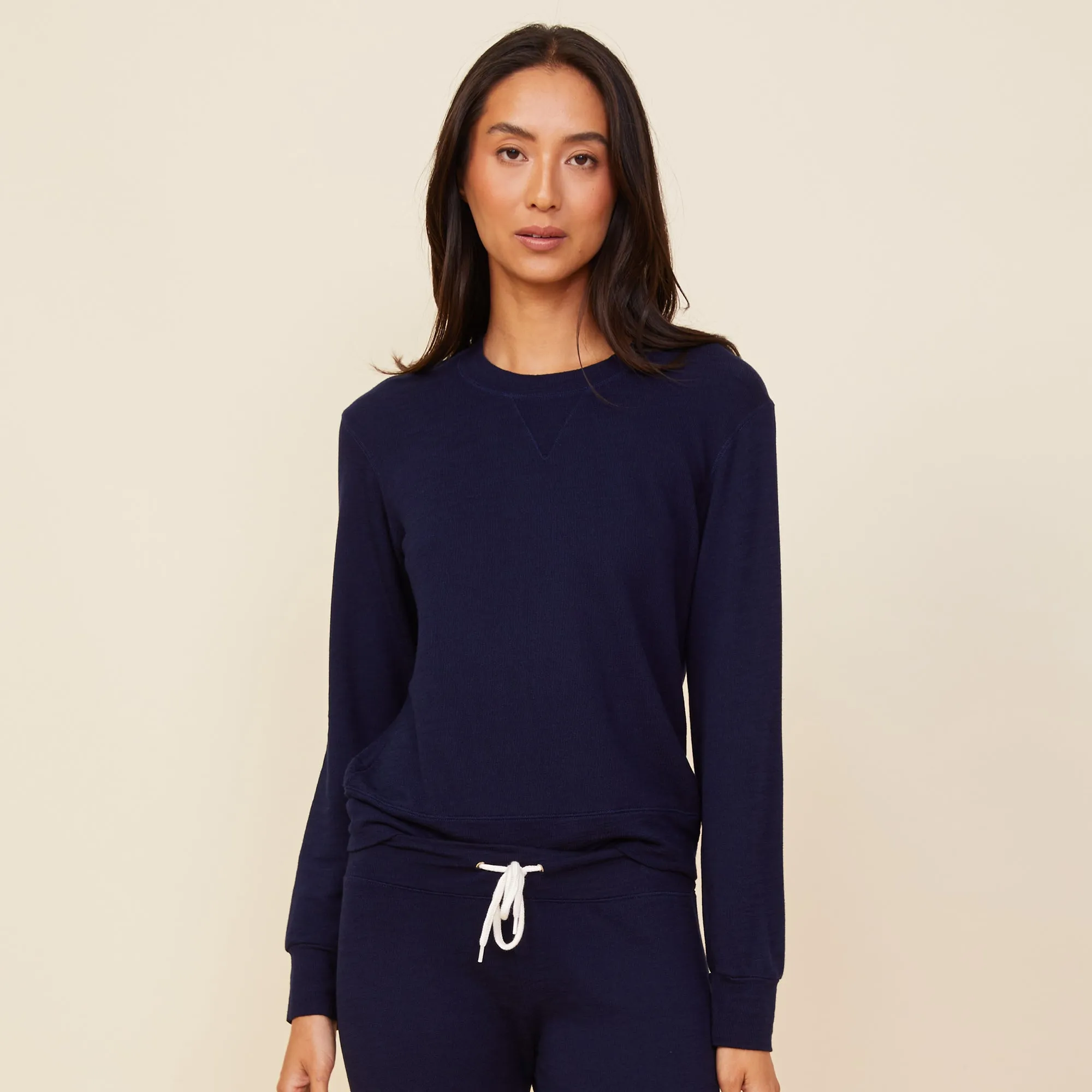 Supersoft Crew Neck Sweatshirt Chilly Day Comfort