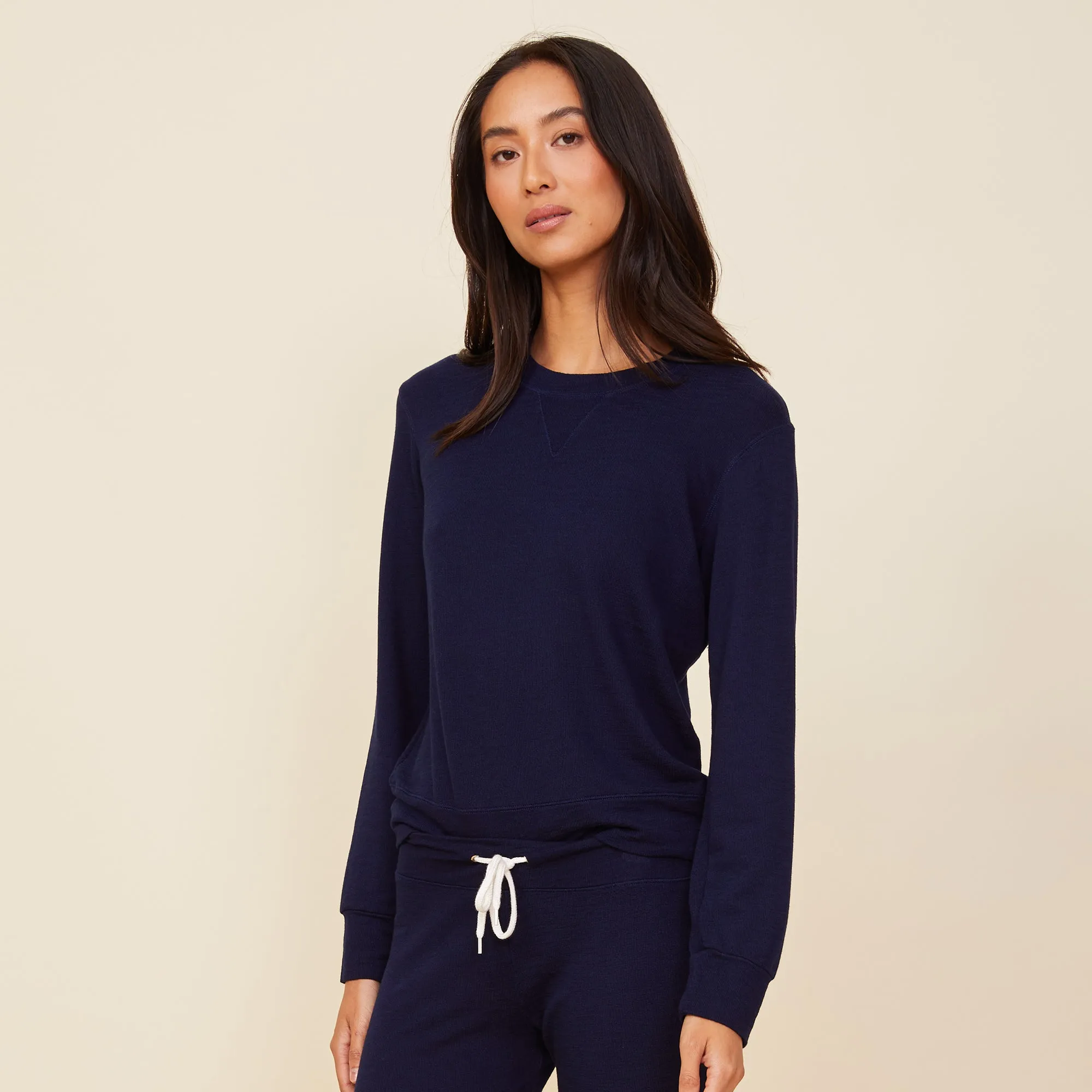 Daily Silhouette Blue Sky Supersoft Crew Neck Sweatshirt