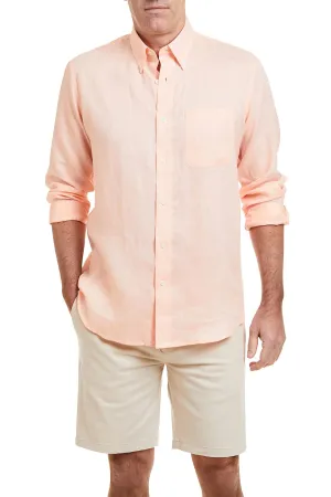 Chase Shirt Linen Peach LongLastingDurability
