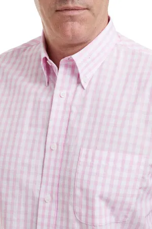 BreathableFabric Chase Shirt Pink Beach Gingham