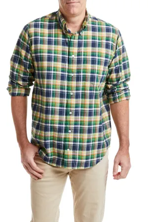 TaglessDesign Ergonomic Shoulder Shape Chase Shirt Sag Harbor Madras