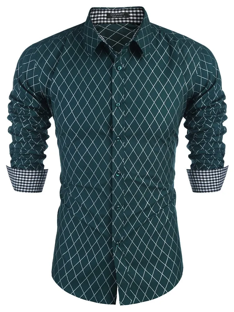 Checked Shirt Business Shirt