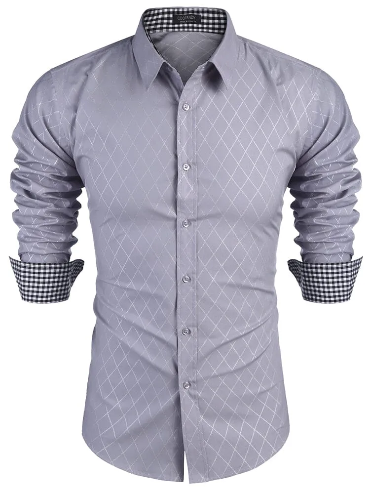 Checked Shirt Business Shirt