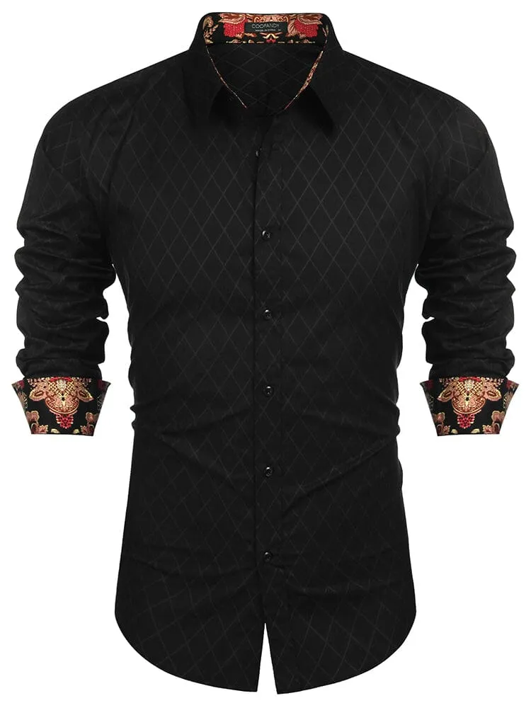 Checked Shirt Business Shirt