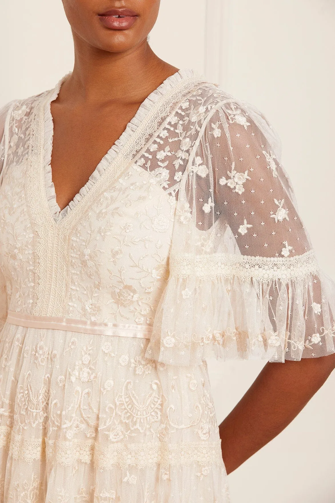 Lottie Lace Gown Effortless Comfort everyday staple