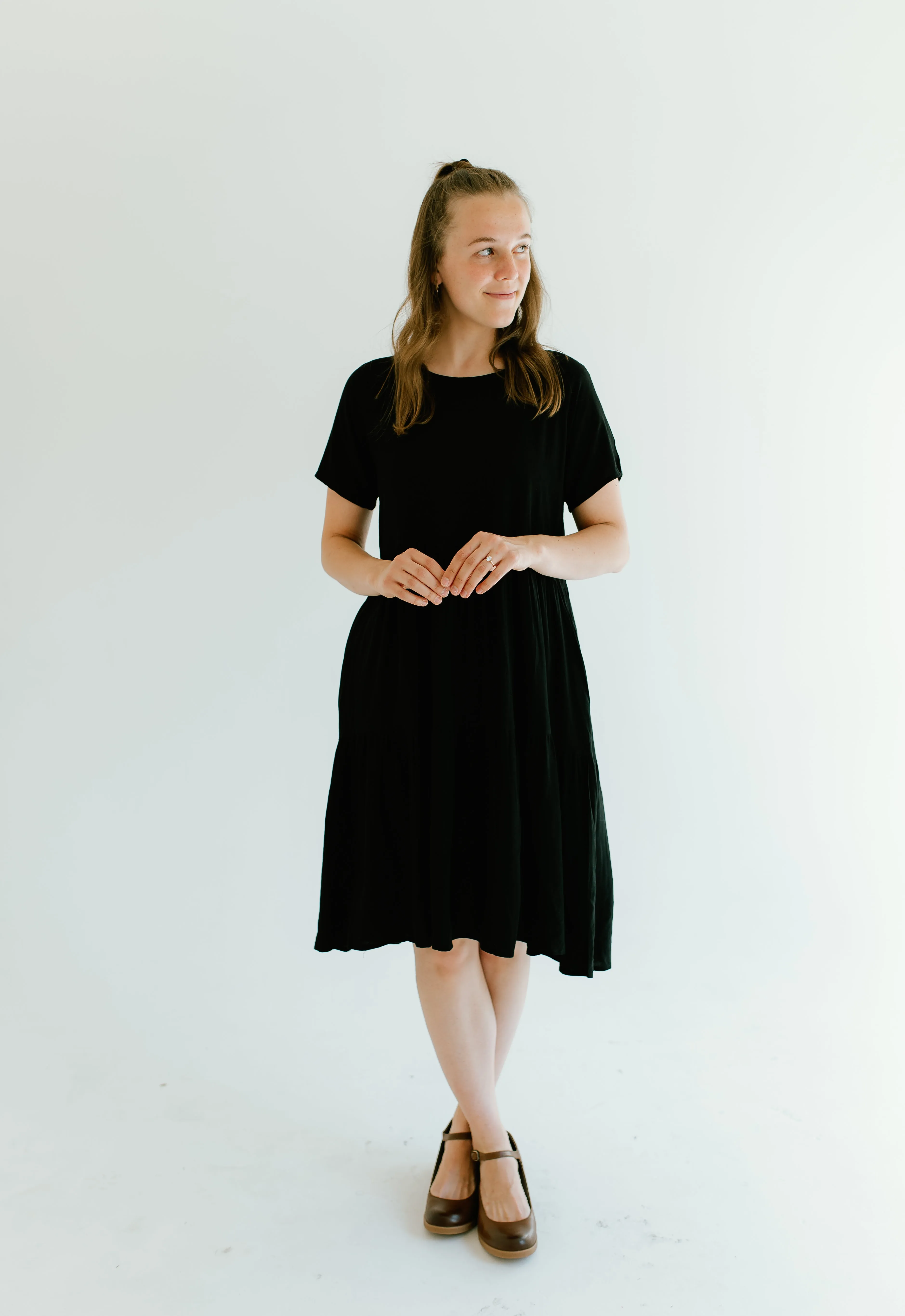 Laia Dress Black Gentle Aesthetic