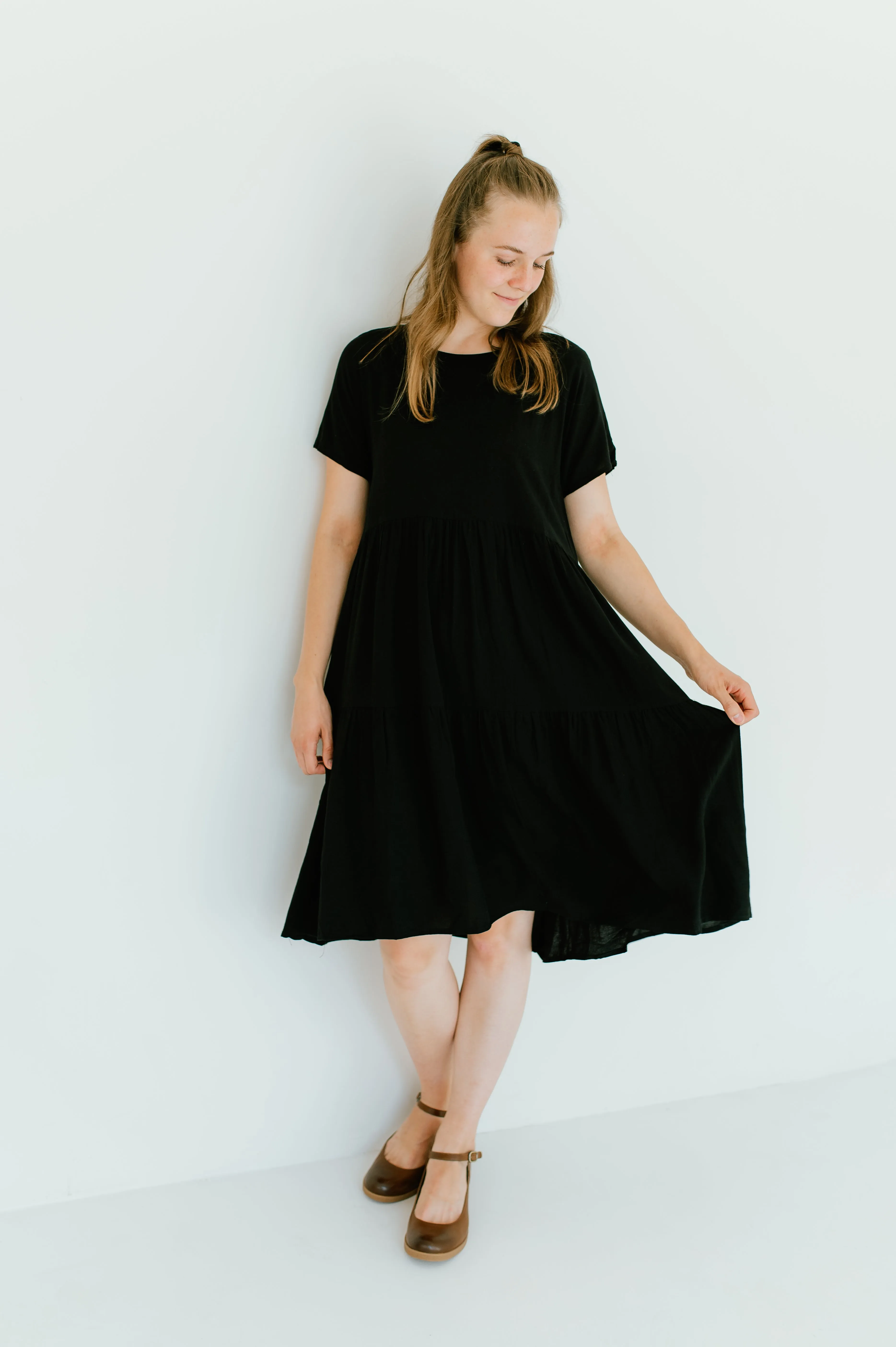 Laia Dress Black Timeless Wear Classy Look
