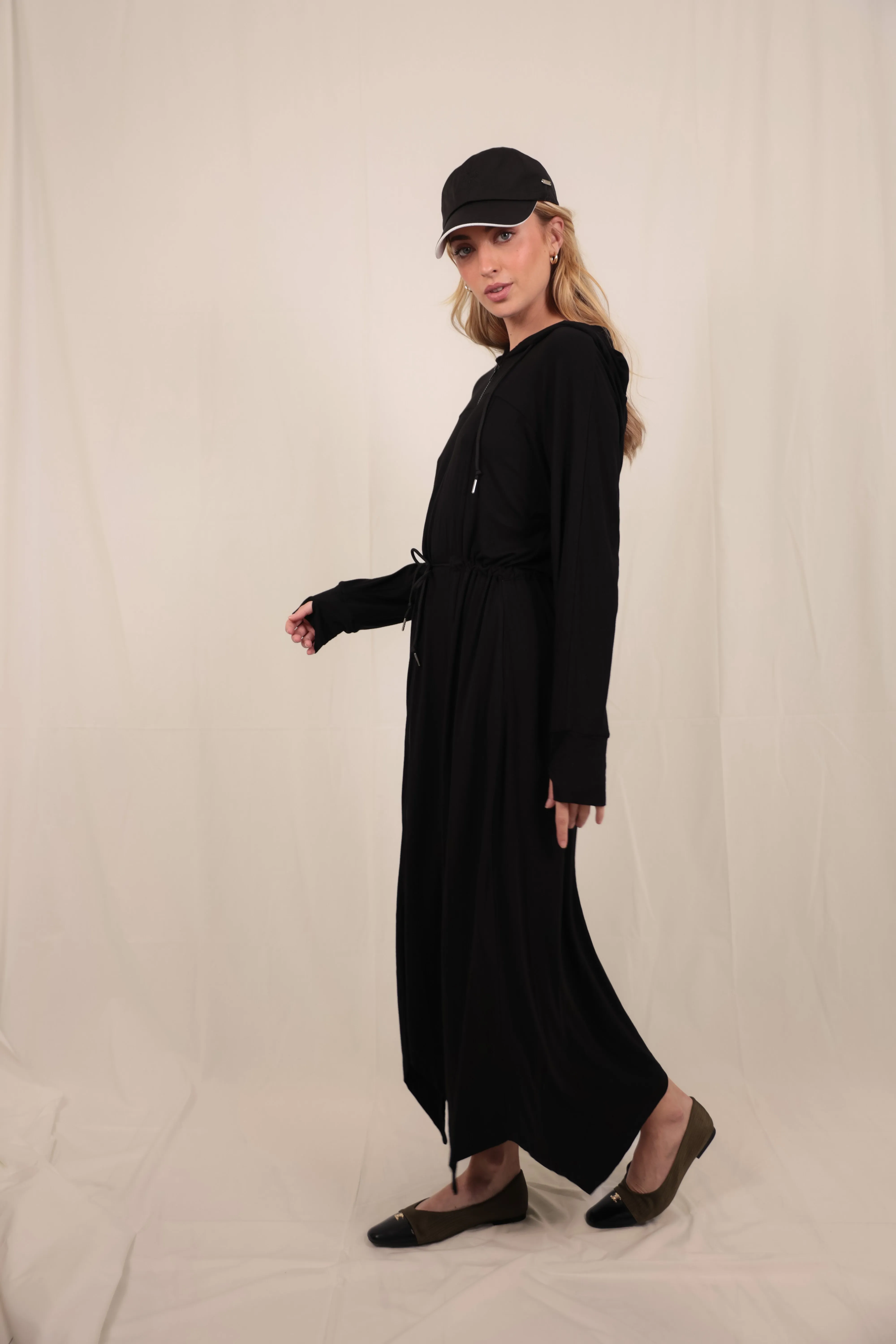 Basixx Zip Dress Effortless Vibe