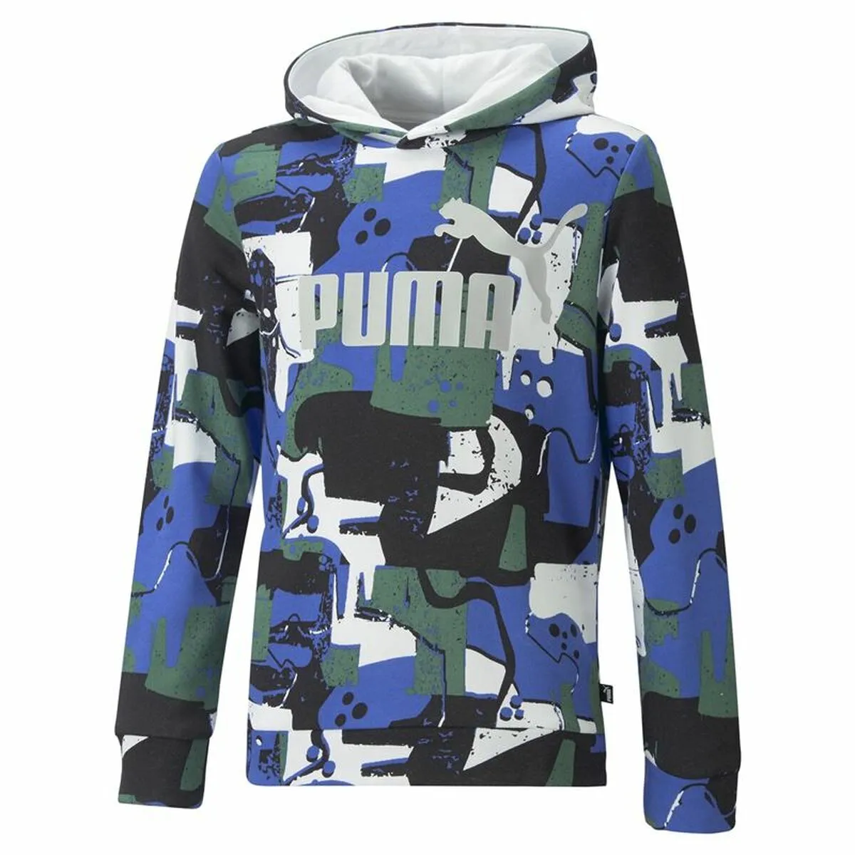 Children’S Sweatshirt Puma Essentials  Street Art Aop Blue