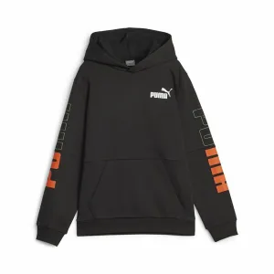 Children’S Sweatshirt Puma Power Colorblock Black