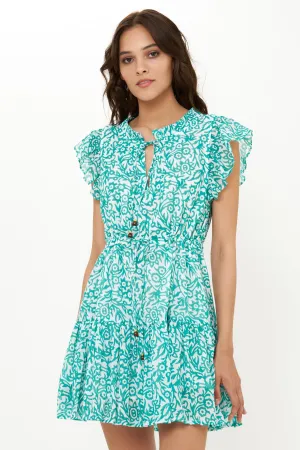 Cinched Flirty Short Cypress Jade Lounge Comfort