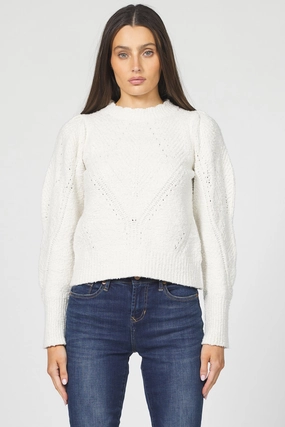 Dear John Aliza Ivory Sweater BambooBlend Summer Style