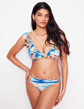 Classic Bikini Bottoms-Multi, Paradise Bay Oceanic Theme Odor Resistant Finish