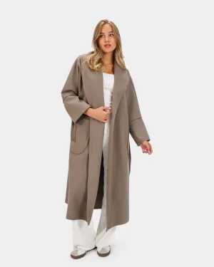 Cleo Trench Coat Taupe