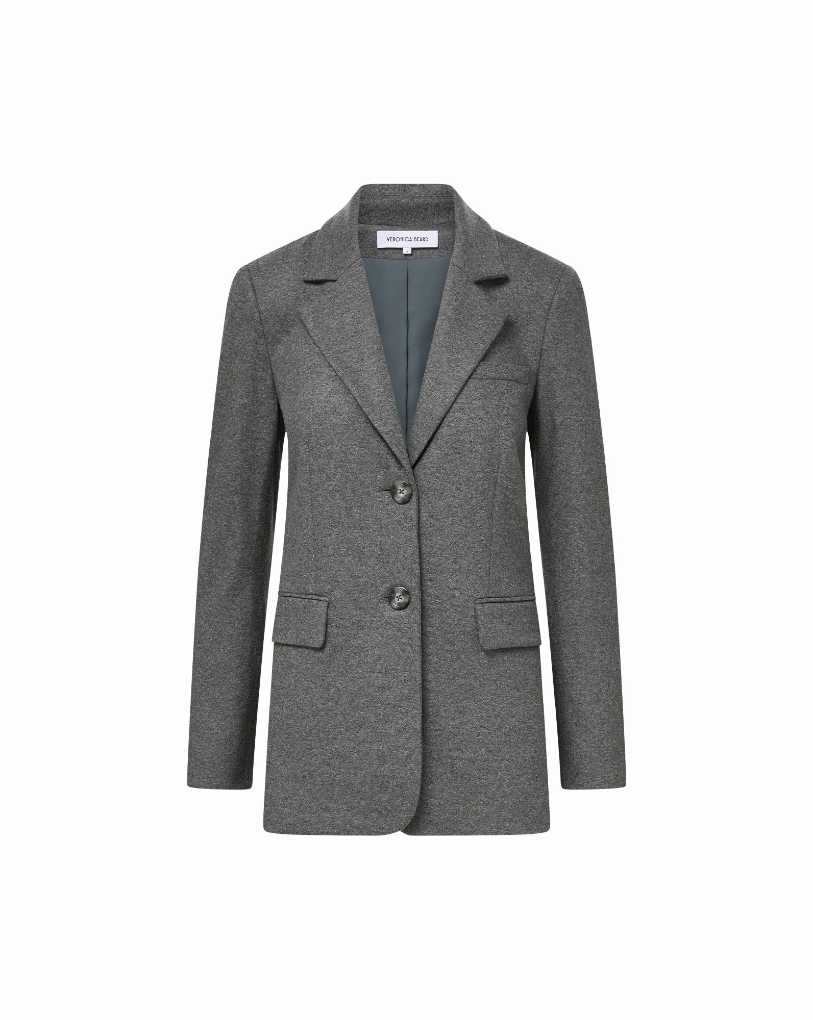 Ryanne Wool Jersey Jacket Medium Heather Grey snag resistant