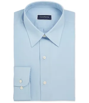 Club Room Mens Solid Slim Fit Button Up Dress Shirt
