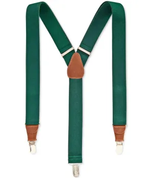 Club Room Mens Solid Woven Suspenders
