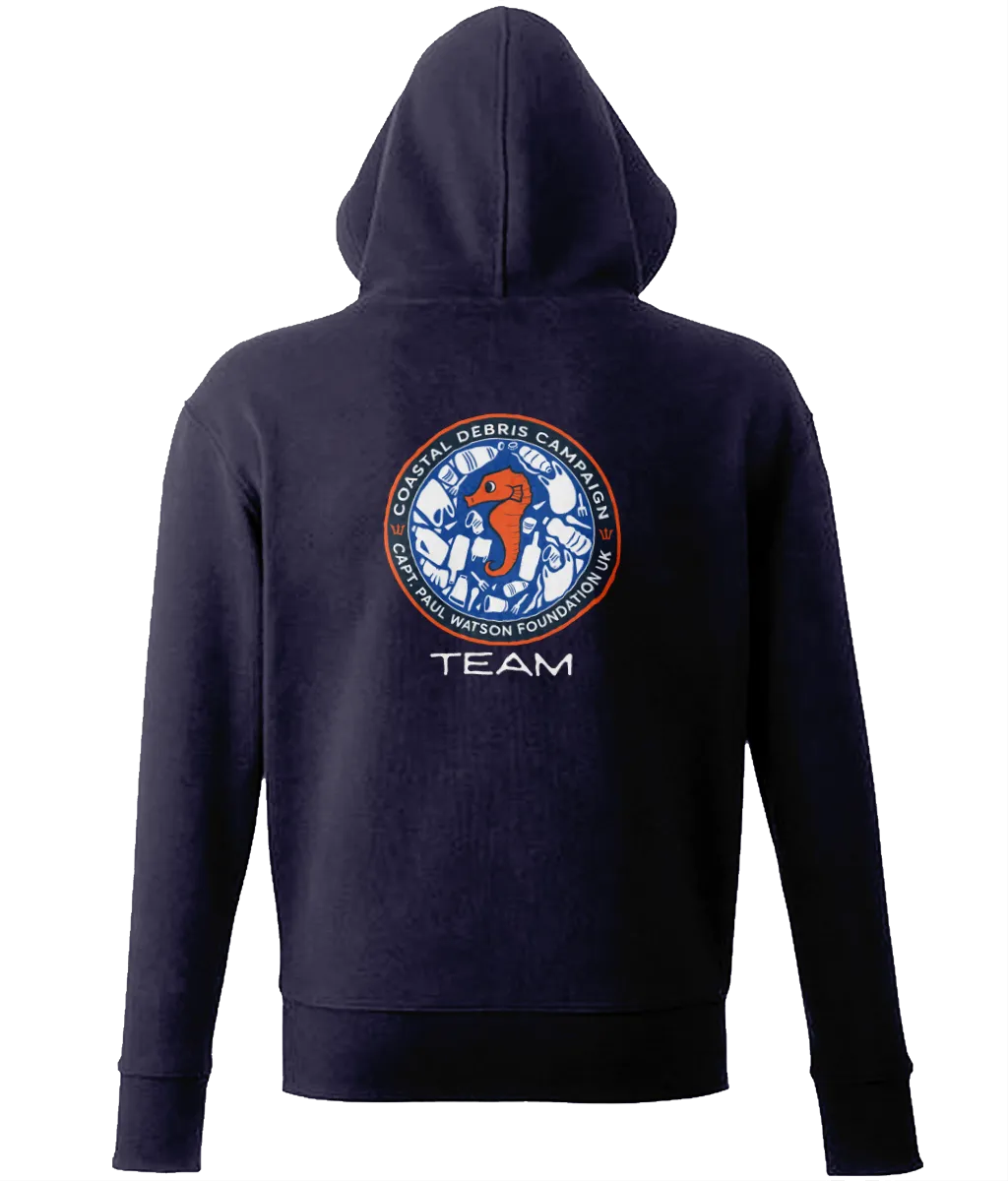 Coastal Debris Team Unisex Zip Hoodie