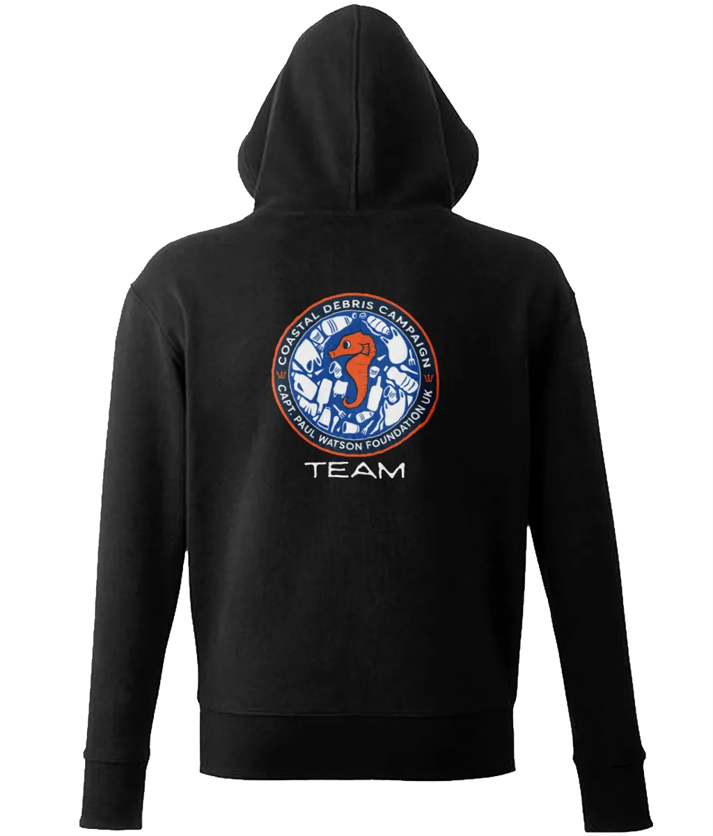 Coastal Debris Team Unisex Zip Hoodie