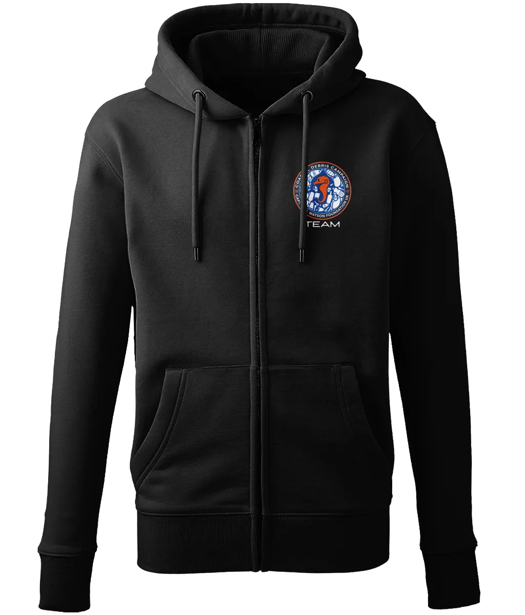 Coastal Debris Team Unisex Zip Hoodie