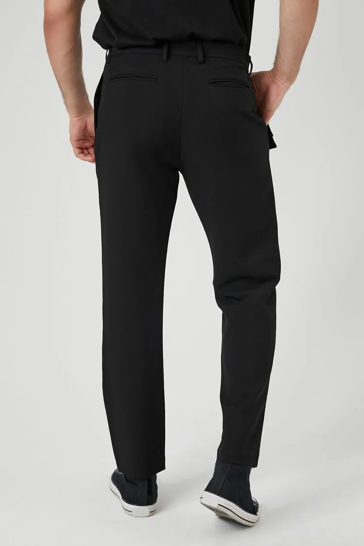 Coin Pouch Slim-Fit Pants