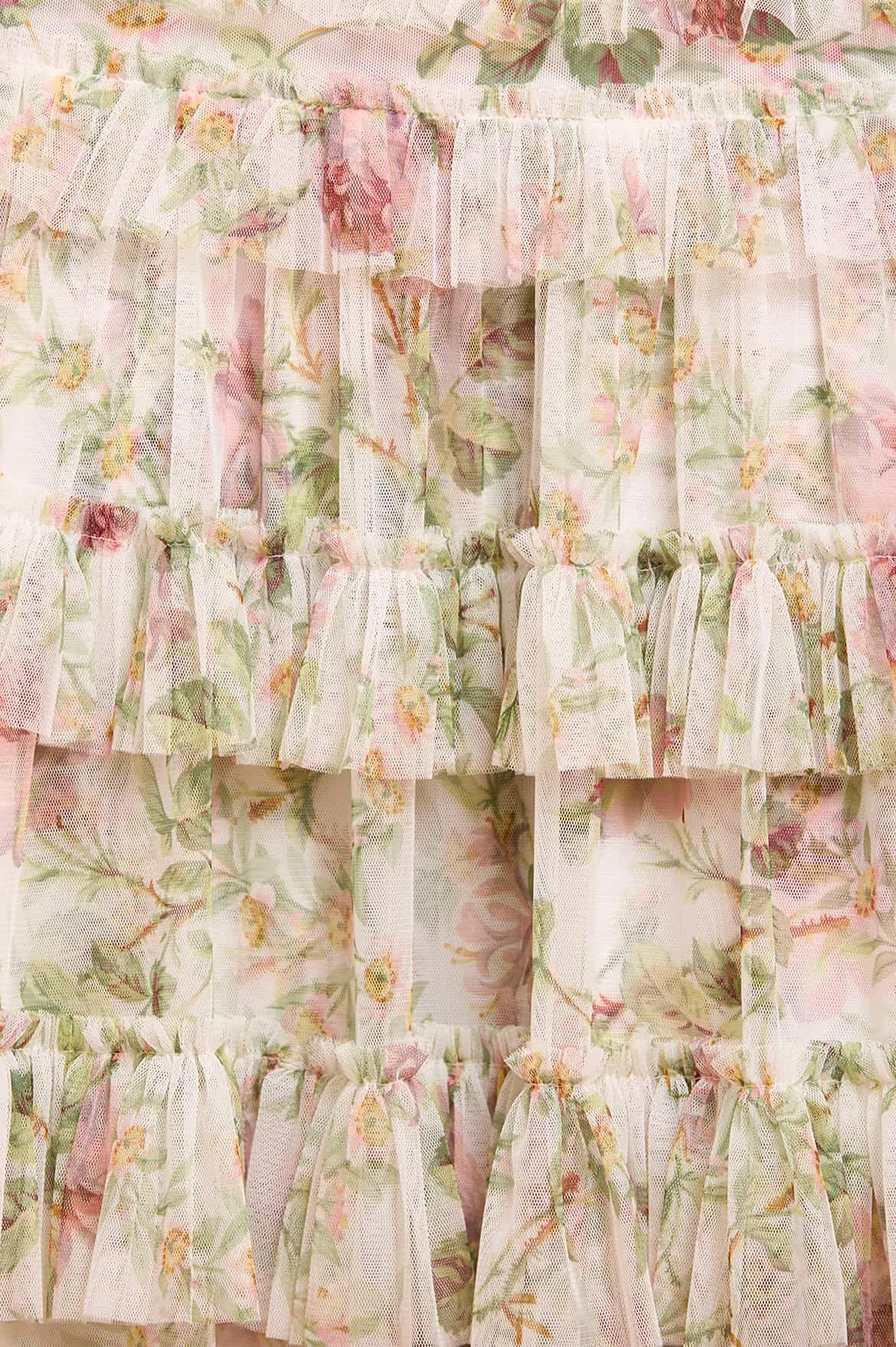Colette's Rose Short Sleeve Ankle Gown Cool Structure