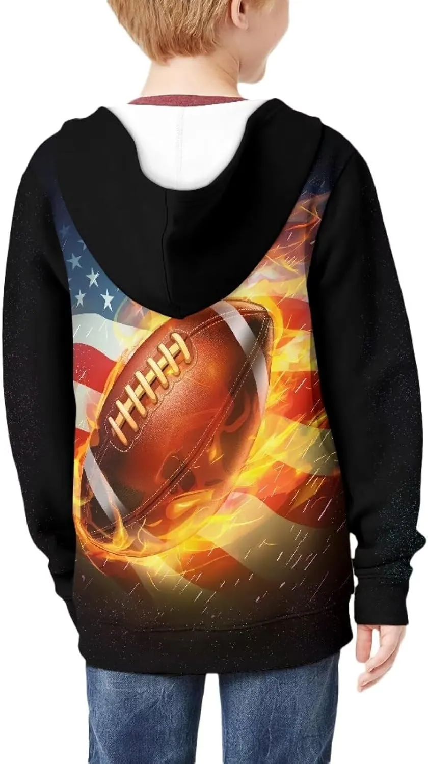 Colorful Cats Boys and Toddlers' Zip-up Hoodie Sweatshirt 6-16T Boys Girls Zip Up Hoodies Sweatshirts