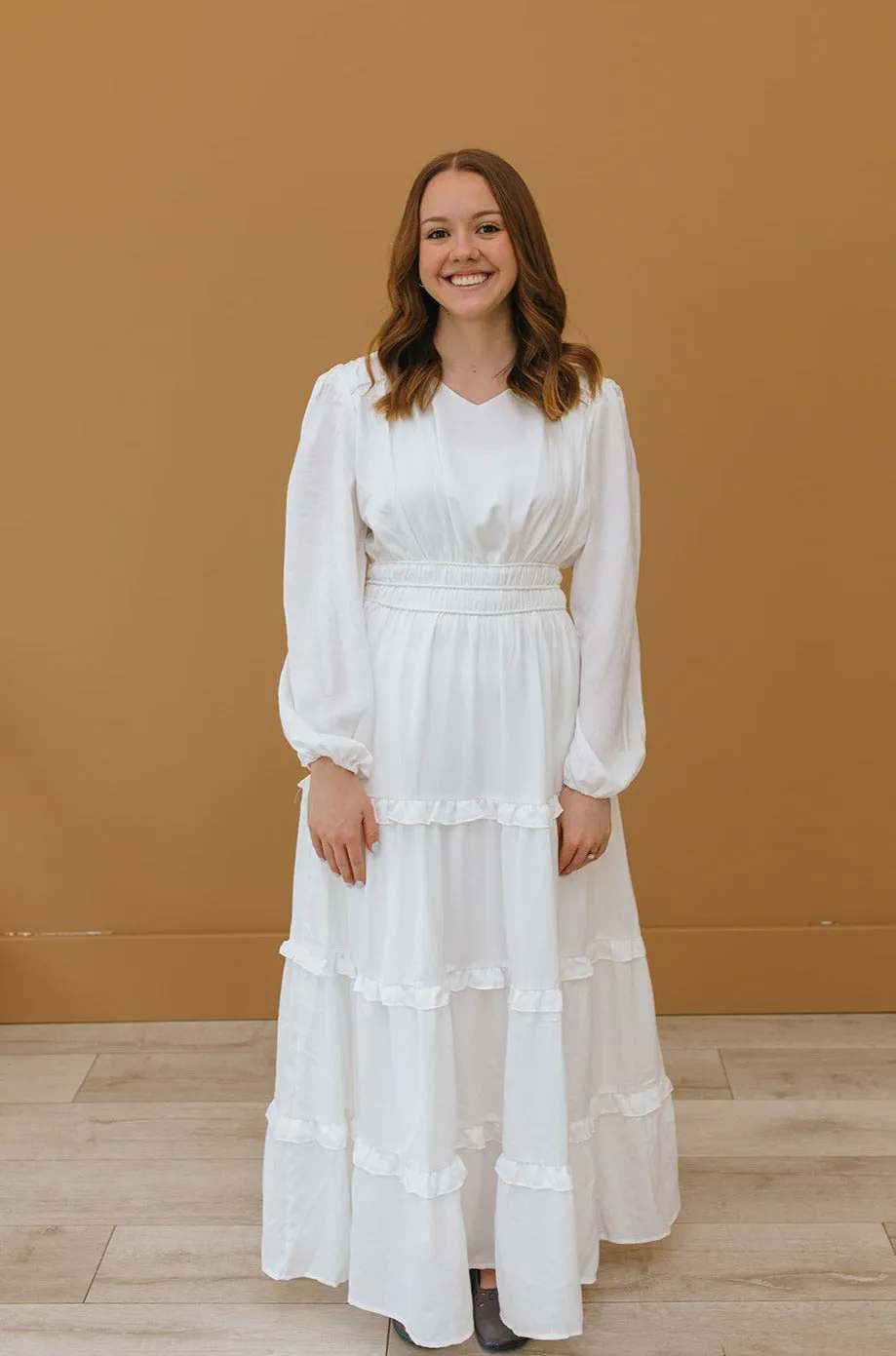 Violet Temple Dress Bow Glow Daily Essential