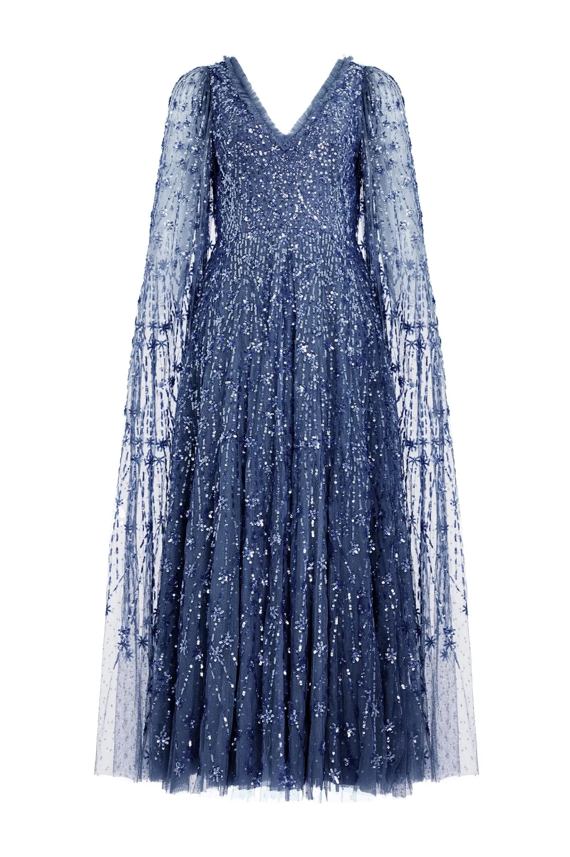 Casual-Look Elegant Piece Comet Ankle Gown