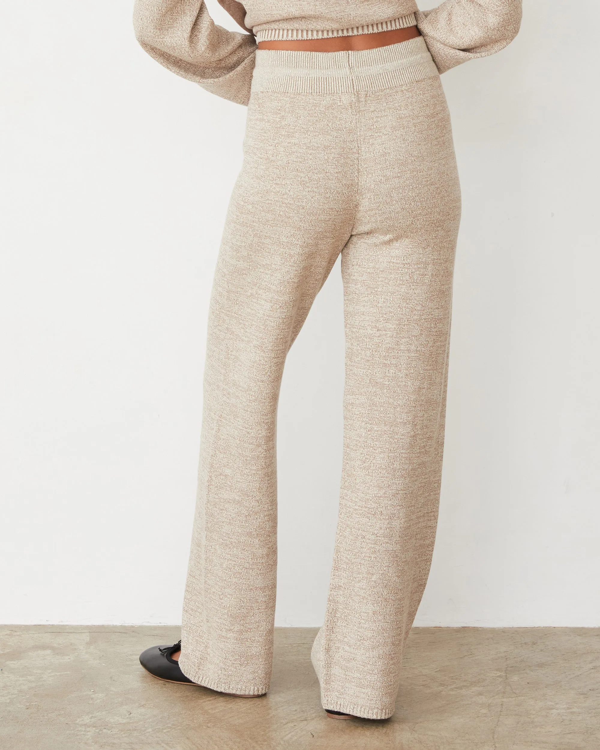 Organic Cotton Cashmere Relaxed Pant Easycare