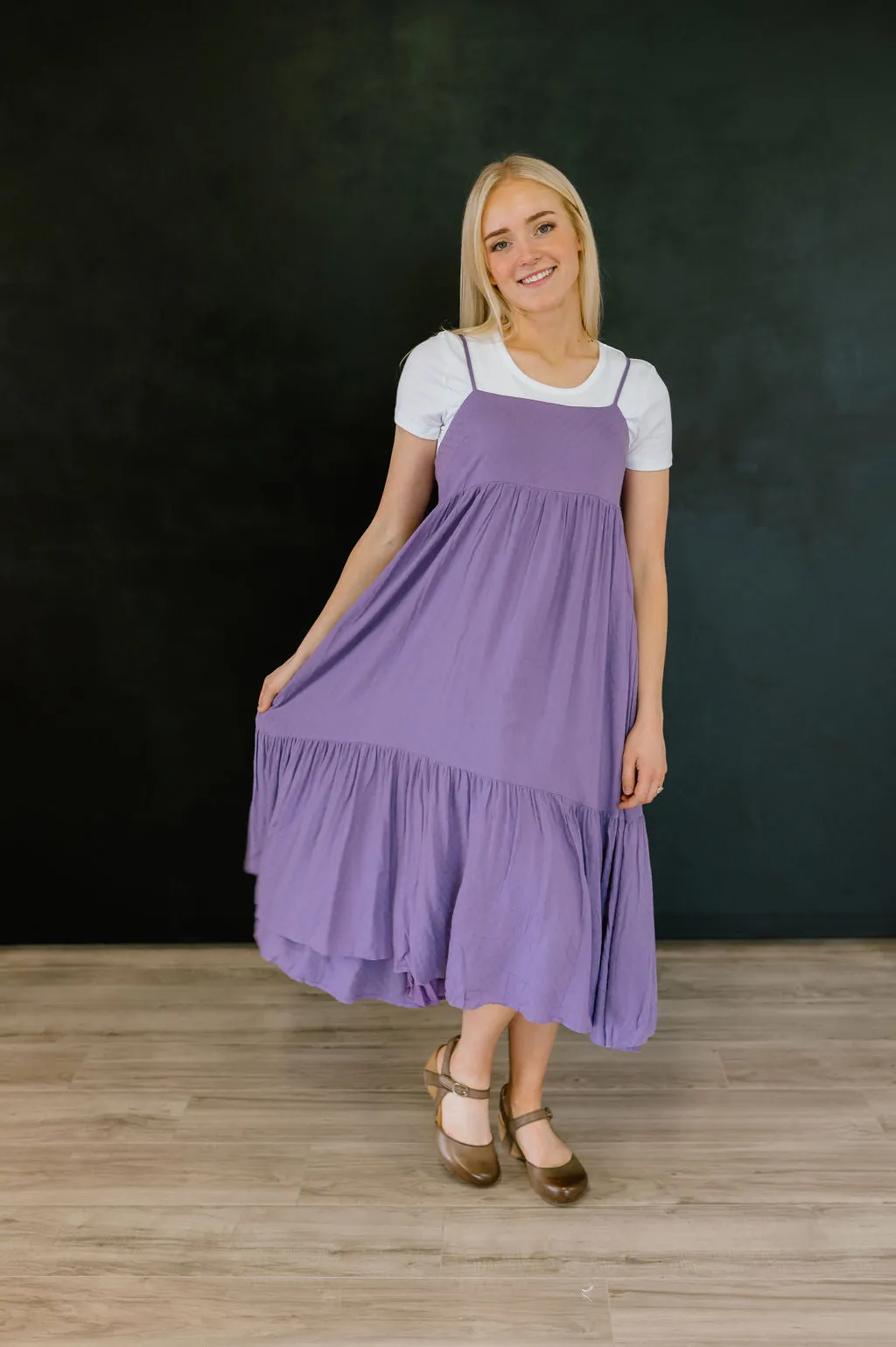 Marissa Dress Metallic-Shine