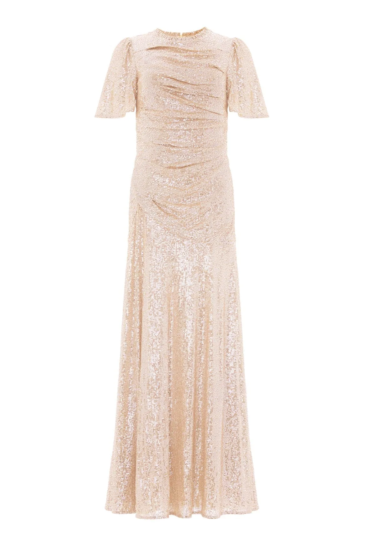 Valentina Round Neck Gown Quick Drying
