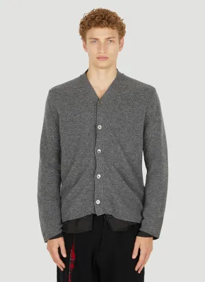 Comme des Garçons SHIRT Knitted V-Neck Cardigan
